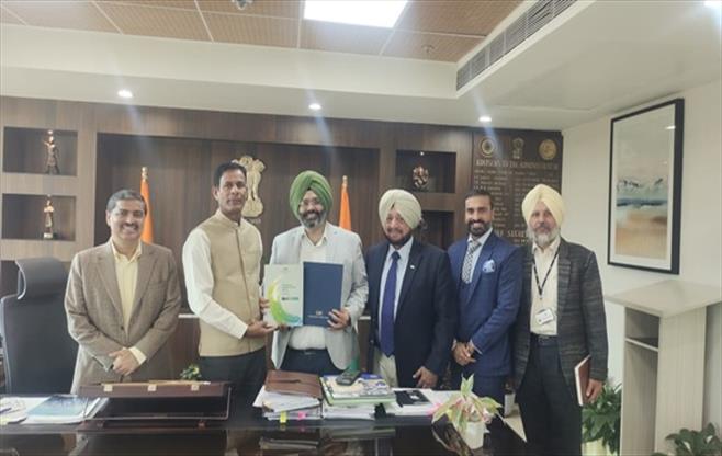 Meeting with H Rajesh Prasad